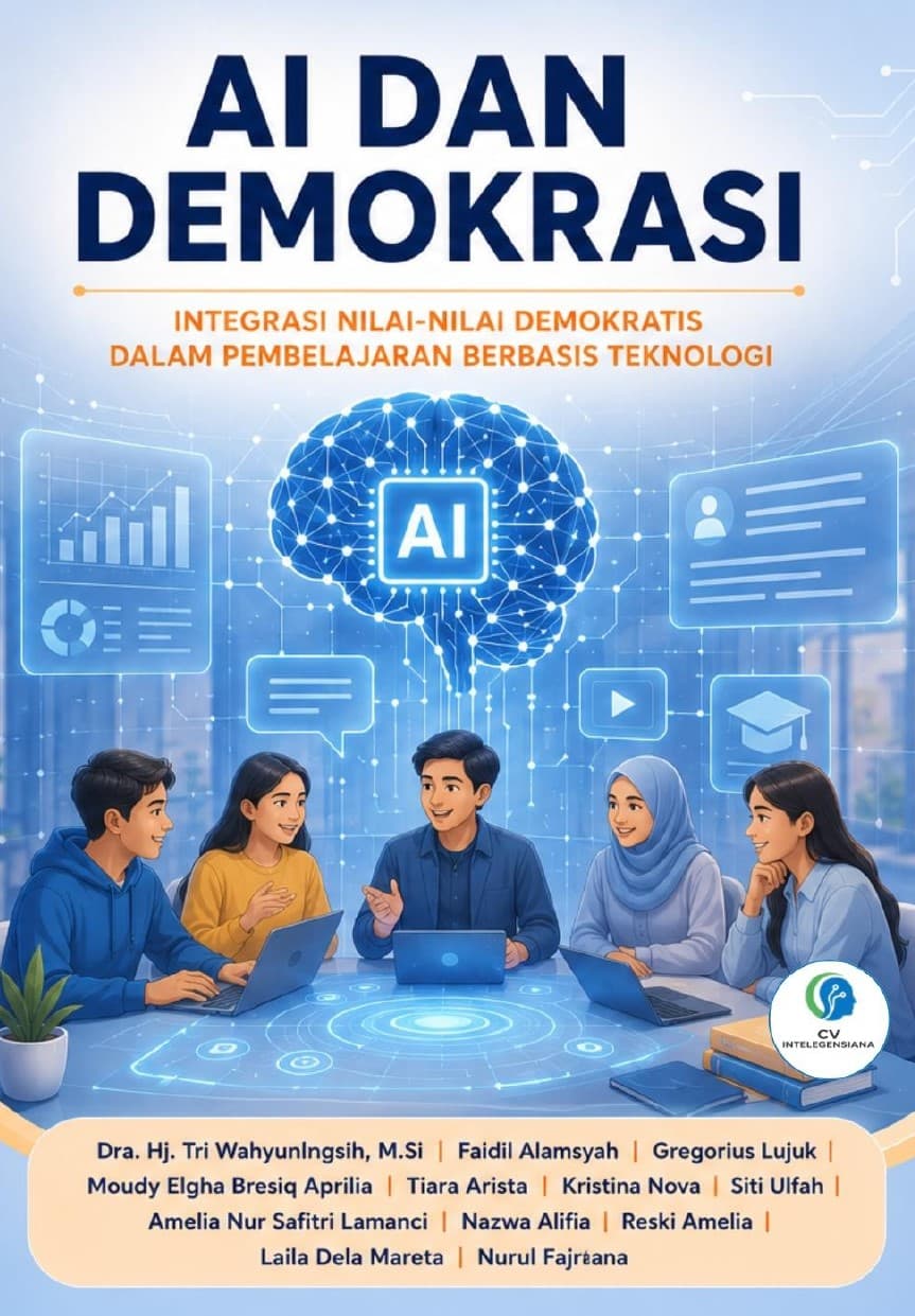 Sampul AI dan Demokrasi Integrasi Nilai-Nilai Demokratis dalam Pembelajaran Berbasis Teknologi